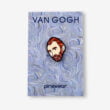 Metalowa przypinka portret Vincenta Van Gogha od producenta ręcznie malowanych pinow od Pinswear