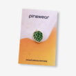 Metalowa przypinka pin szyszka chmielu od producenta ręcznie malowanych pinow od Pinswear